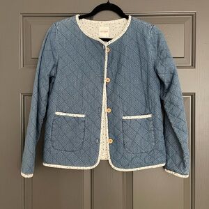 Quilted Blue Jacket